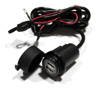 Adapter / gniazdo USB 12-24 V + kable + uchwyt - MUS17 / BX19060032