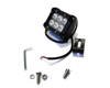 Lampa robocza led 6, 18W, 720 lm, E9, IP67 kit montażowy, flood quad, auto, utv - BX20001F