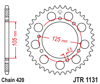 Zębatka tył JT (420) - xp6 / xlimit / dt / mrx 50 - JTR1131-48