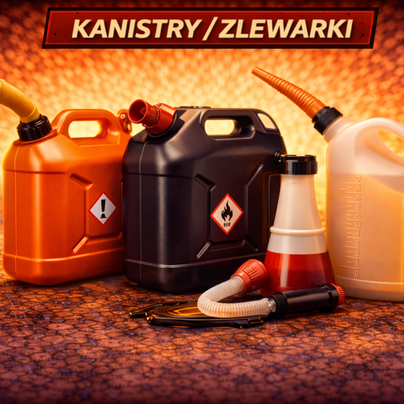 Kanistry / Zlewarki